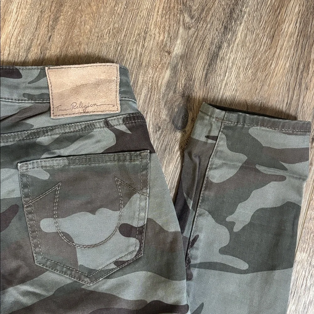 NWT True Religion- Camo Skinny Jeans - Picture 9 of 9